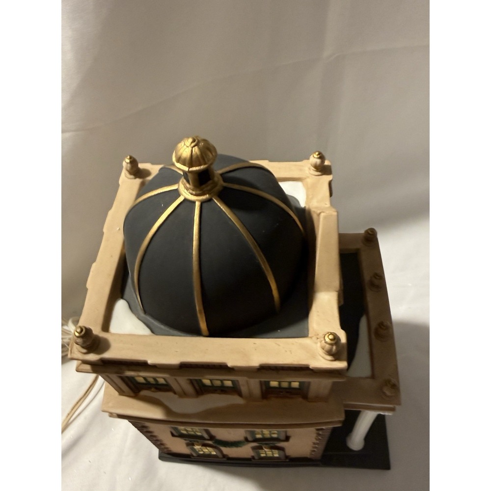 Dept 56 Christmas In The City  First Metropolitan Bank With Box - Picture 7 of 16